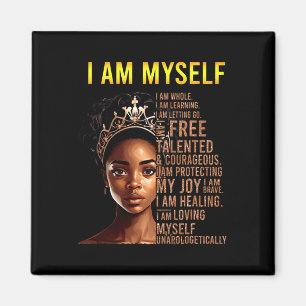 Ben zelf zwart meisje magische zwarte geschiedenis magneet