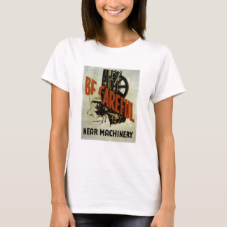 Ben Zorgvuldige dichtbij Machines - het Poster van T-shirt