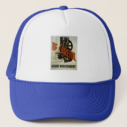 Ben Zorgvuldige dichtbij Machines - het Poster van Trucker Pet (Voorkant)
