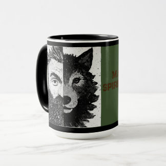 Benaderbare Wolf: Half Wolf (Geloofseditie) Mok