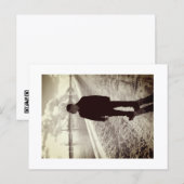 Benaderbare Wolf Post Card Print Briefkaart (Voorkant / Achterkant)