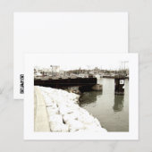 Benaderbare Wolf Post Card Print Briefkaart (Voorkant / Achterkant)