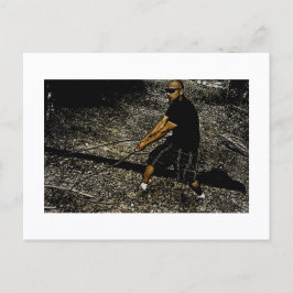 Benaderbare Wolf Post Card Print Briefkaart