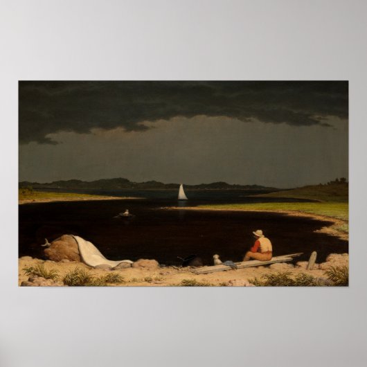 Benaderend Donder Storm 1859 Poster (Voorkant)