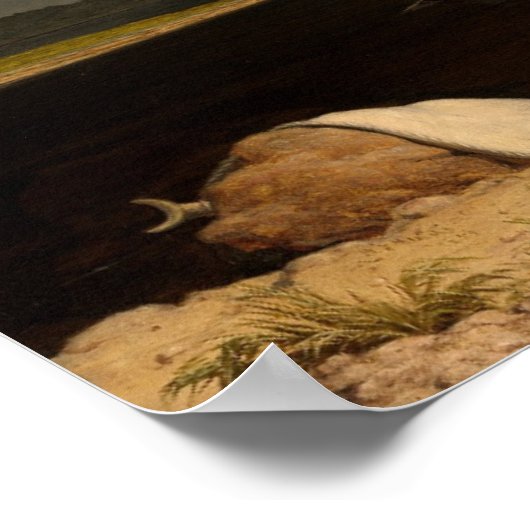 Benaderend Donder Storm 1859 Poster (Hoek)