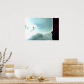 Benadering tot waswatertoren poster (Keuken)