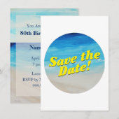 Benadering van de partij kaart (Voorkant / Achterkant)