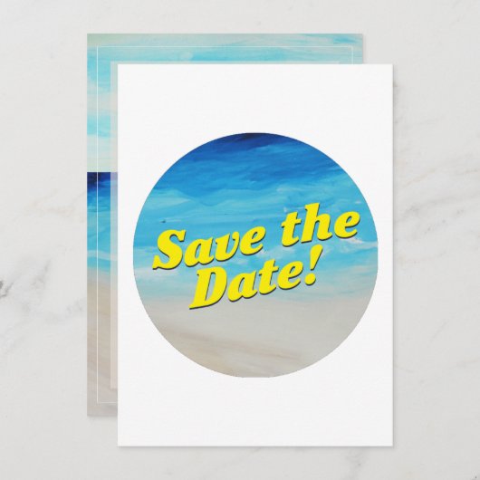 Benadering van de partij kaart (Voorkant / Achterkant)