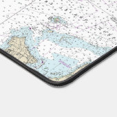 Benaderingen naar New London Harbour Nautical Char Bureaumat (Hoek)