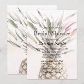 Benadigdheidthema Bridal Shower-uitnodiging Kaart (Voorkant / Achterkant)