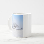 Benadrukte wintereik koffiemok (Voorkant links)