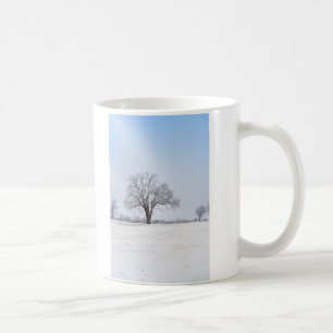 Benadrukte wintereik koffiemok