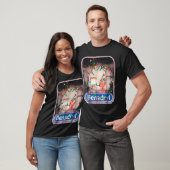 Benadryls Flashing Light Schattige &amp; Funny Cat T-shirt (Unisex)