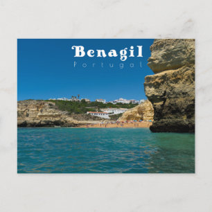 Benagil Beach - Portugal Briefkaart