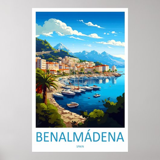 Benalmádena 1 poster (Voorkant)