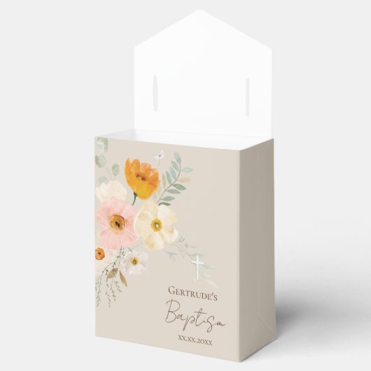 Benamd delicaat boekengunst bedankdoosjes (Geopend)