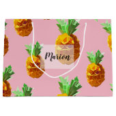 Benaming anananas Gift Bag Groot Cadeauzakje (Voorkant)