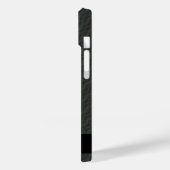  benaming Grijstaal naadloos patroon Case-Mate iPhone Case (Achterkant / Links)