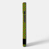 benaming Kleurig floreel patroon Case-Mate iPhone Case (Achterkant / Links)