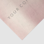 Benaming Lux Pink Rose Gold Blush Metallic Powder Tissuepapier (Detail)