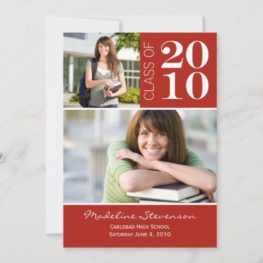 BENAMING VAN DE AANKONDIGING VAN afstuderen VOOR 2 (Voorkant)