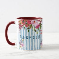 BENAMING WATERVERF ELEGANT FLORAL MOK