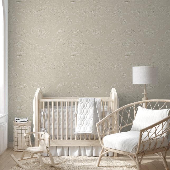 benauwd beige behang (Kinderen)
