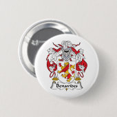 Benavides gezinscrest ronde button 5,7 cm (Voorkant /achterkant)