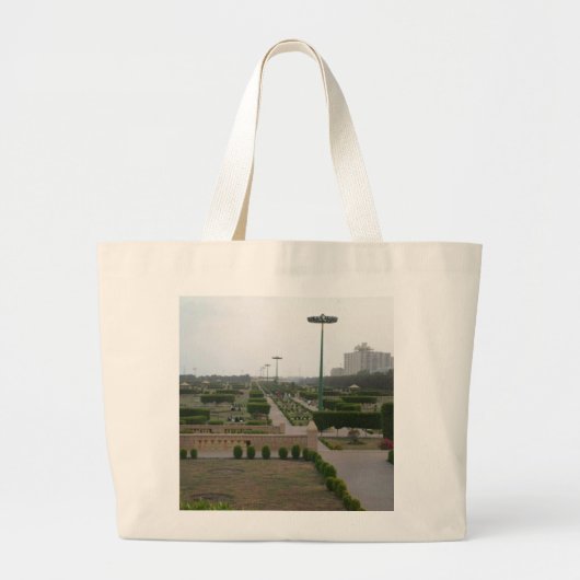 Benazir Park Schilderachtig landschapsprint Grote Tote Bag (Voorkant)