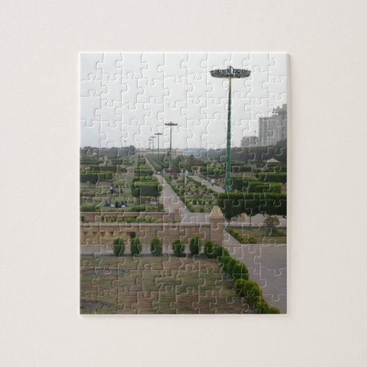 Benazir Park Schilderachtig landschapsprint Legpuzzel (Verticaal)