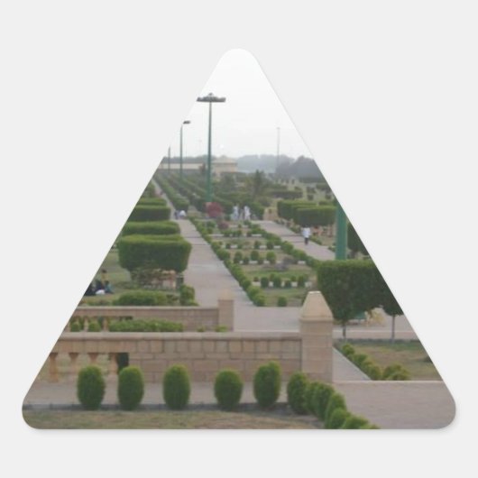 Benazir Park Schilderachtig landschapsprint Sticker (Voorkant)