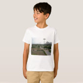 Benazir Park Schilderachtig landschapsprint T-shirt (Voorkant volledig)
