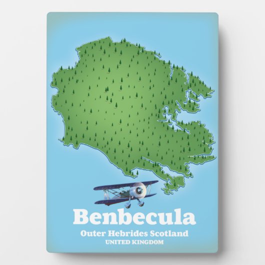 Benbecula Outer Hebrides Scotland Fotoplaat (voorkant)