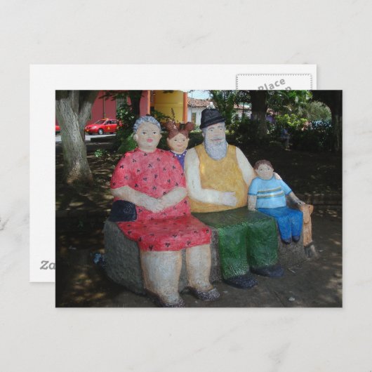 Bench Art Briefkaart (Voorkant / Achterkant)