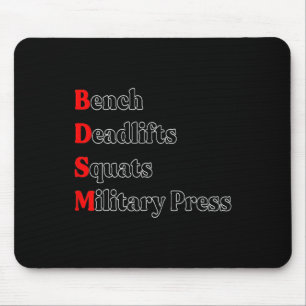 Bench Deadlift Squat Militaire Pers Bodybuilding G Muismat