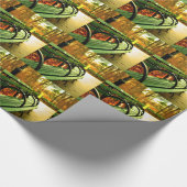 Bench in Central Park, New York City Cadeaupapier (Hoek)