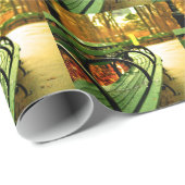 Bench in Central Park, New York City Cadeaupapier (Rol Hoek)