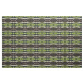 Bench in Park, Mirror Pattern, Fabric Stof (Yard (91,4 cm))