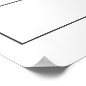 Bench Lake Poster (Hoek)