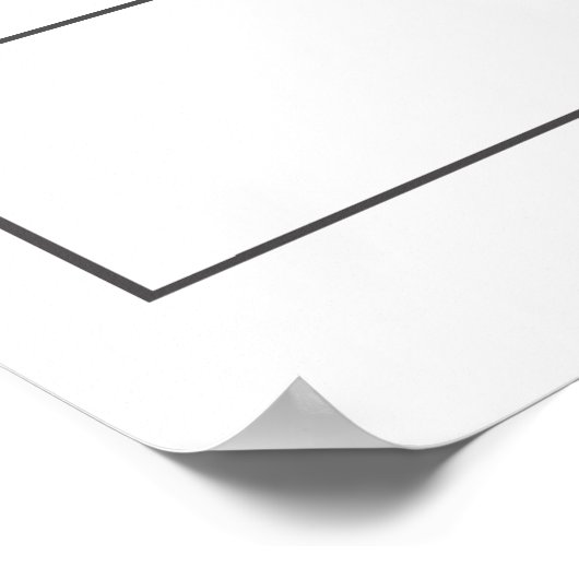 Bench Lake Poster (Hoek)