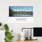 Bench Lake Poster (Thuiskantoor)