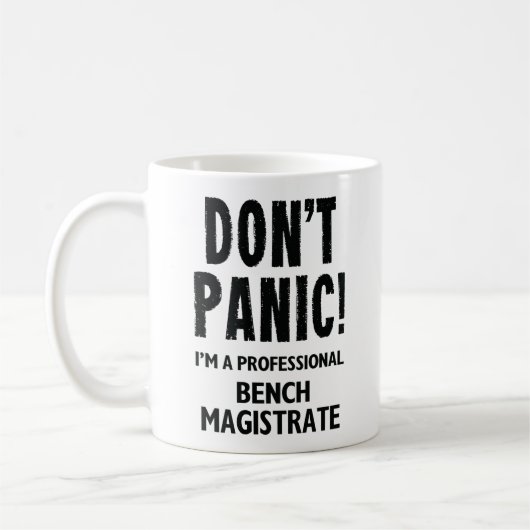 Bench Magistrate Koffiemok (Links)
