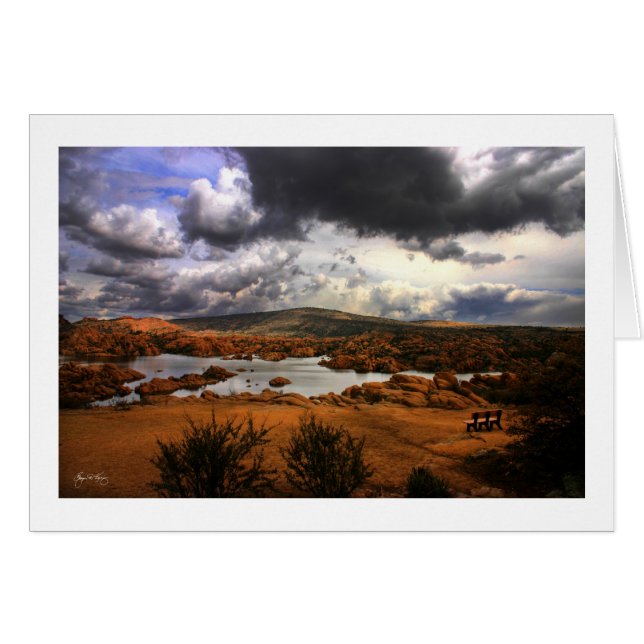 Bench Panorama - Watson Lake (Voorkant Horizontaal)