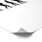 Bench Press Bodybuilding Funny Evolution Strength  Poster (Hoek)