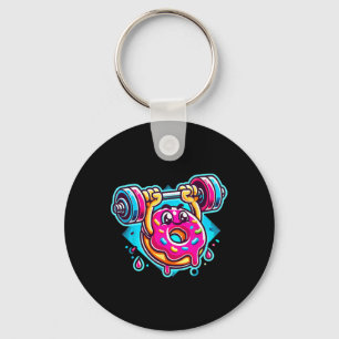 Bench Press Donut Gewichtheffen Bodybuilding Fitne Sleutelhanger