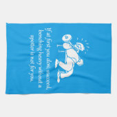 Bench Press is niet voor jou, Funny Gym Motivatie Theedoek (Horizontaal)