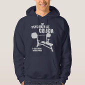 Bench Press - Mijn psychiater bank - Bodybuilding Hoodie (Voorkant)