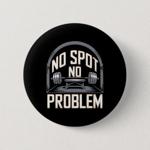 Bench Press oefening Bodybuilding Fitness Workout Ronde Button 5,7 Cm