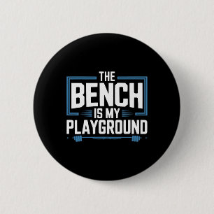 Bench Press oefening Bodybuilding Fitness Workout Ronde Button 5,7 Cm