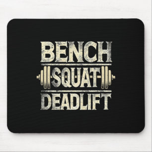 Bench Squat Deadlift Barbell Bodybuilding Muismat